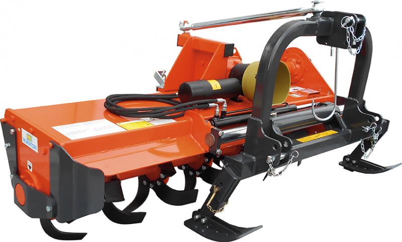 MZ9SI - Fraise rotative avec déport hydraulique pour tracteurs jusqu